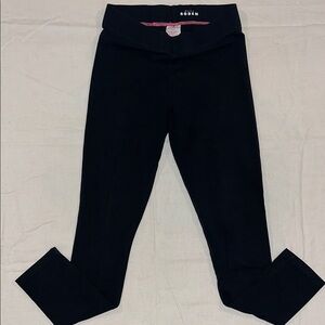 Mini Boden Girls Black Leggings